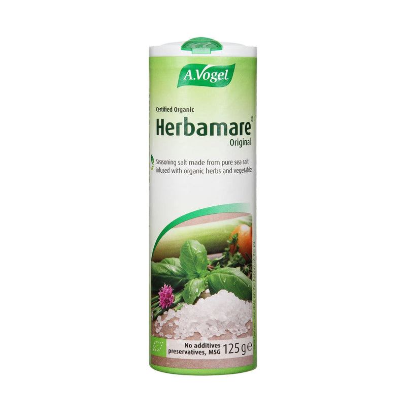A.Vogel Herbamare Original Seasoning Salt 125g packaging, front view