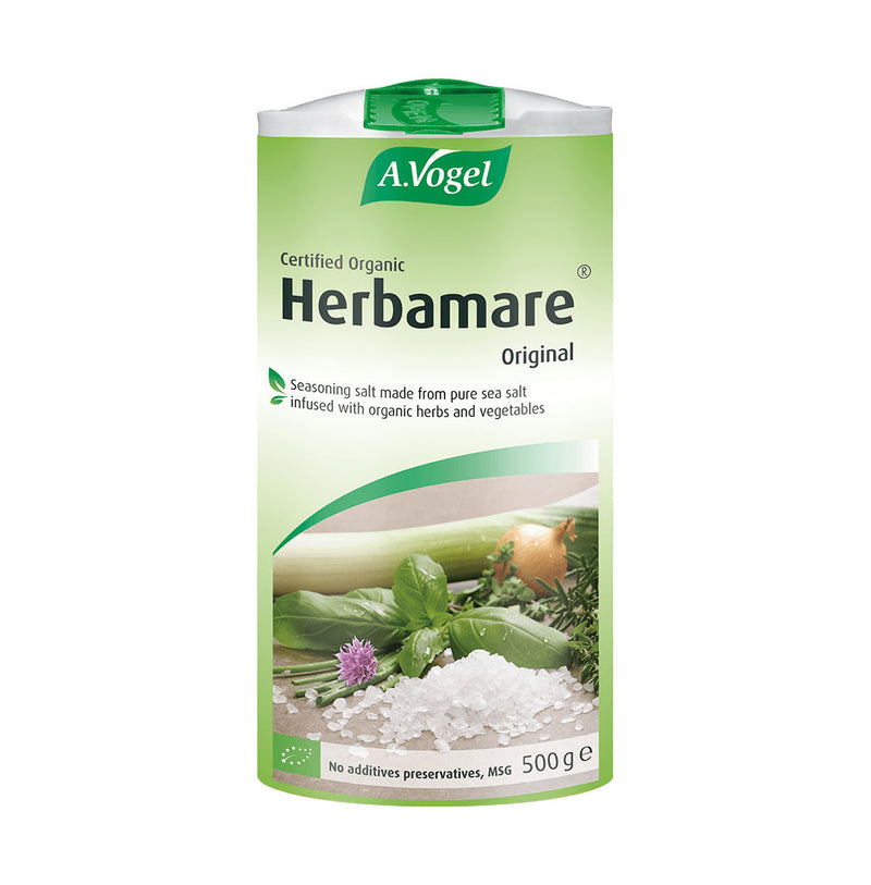 A.Vogel Herbamare Original Seasoning Salt 500g packaging, front view