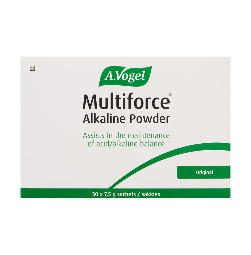 A.Vogel Multiforce Alkaline Original 30 Sachets box, front view