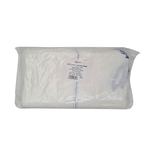 Abdominal Swab 370 x 450mm x 6 Ply Non-Sterile X Ray 25 Pack