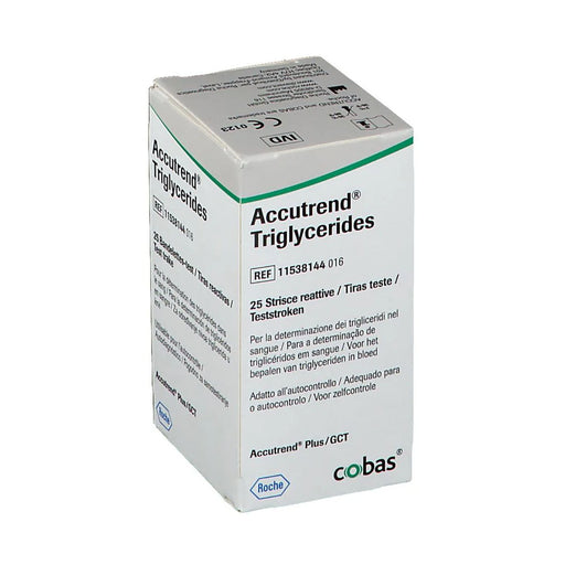 Accutrend Triglyceride Test Strips 25 Pack