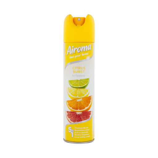 Airoma Citrus Burst Air Freshener Aerosol 210ml