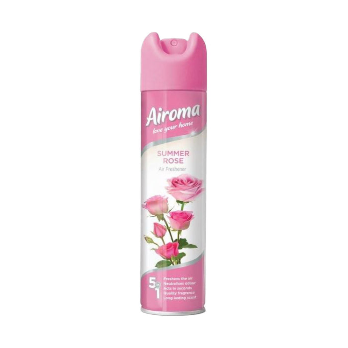 Airoma Summer Rose Air Freshener Aerosol 210ml