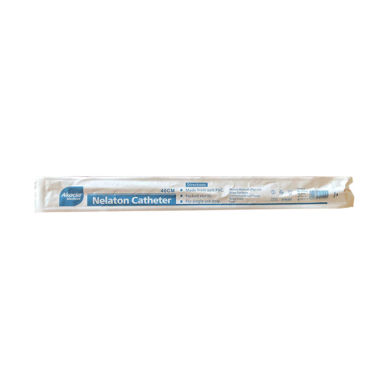 Akacia Nelaton Catheter 10fg 40cm Urethral 1 Unit