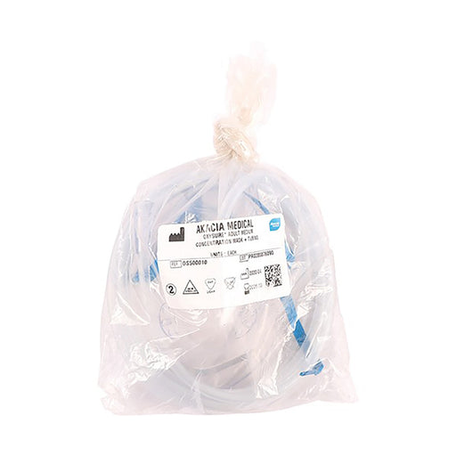 Akacia Mask Oxygen Adult Akacia Tube Connection 1 Unit