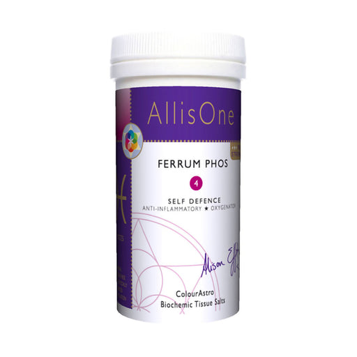 AllisOne 4 Ferrum Phos Biochemic Tissue Salts Regular 60's