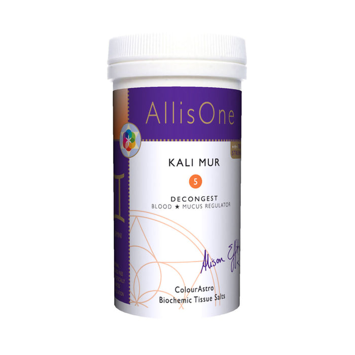 AllisOne 5 Kali Mur Biochemic Tissue Salts Large 180's