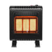 Alva 3 Panel Indoor Gas Heater Small