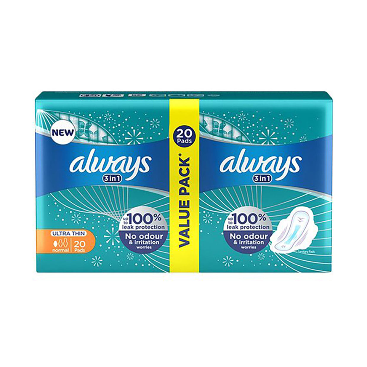 Ultra Normal Always Ultra Normal 20 Pads - Med365
