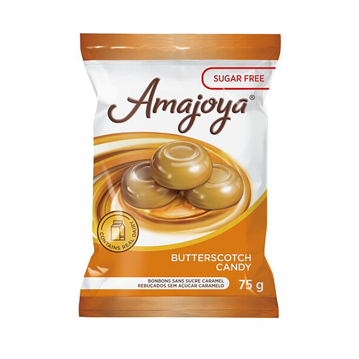 Amajoya Sugar Free Butterscotch Sweets 75g