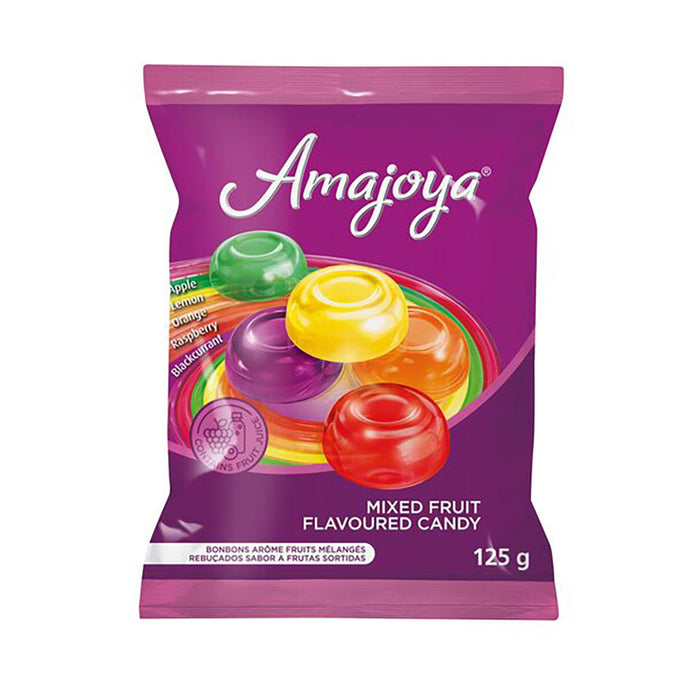 Amajoya Sweets Clear Fruit Flavours 125g