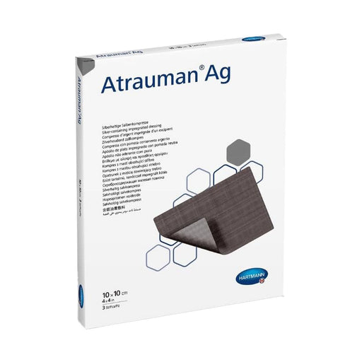 Atrauman Ag Silver Non Adhesive 10 x 10cm 10 Pack