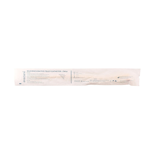 Avacare Silicone Coated Foley Catheter 2-Way FG18 30ml 1 Unit