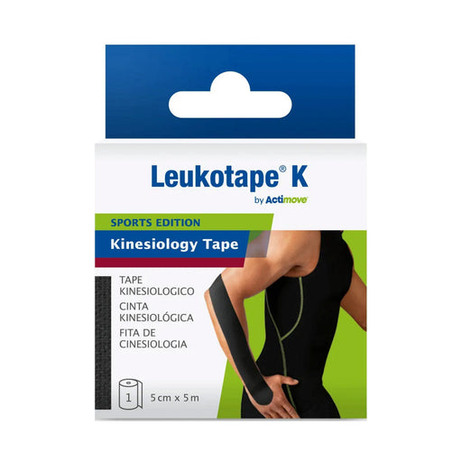 BSN Medical Actimove Leukotape K Black 5cm x 5m