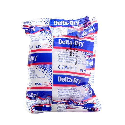 BSN Delta-Dry water-resistant cast padding 7.5 cm x 2.4 m single roll