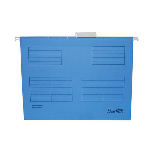 Bantex File Suspension Blue Tab 25 Pack