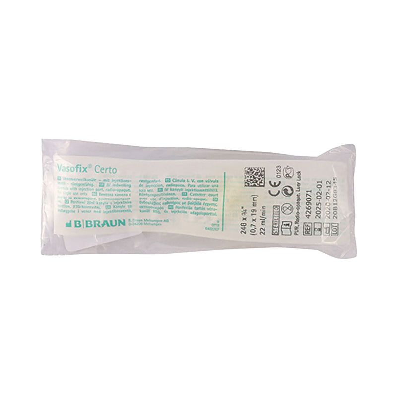 Bbraun Vasofix Iv 24g x 19mm Yellow 1 Unit