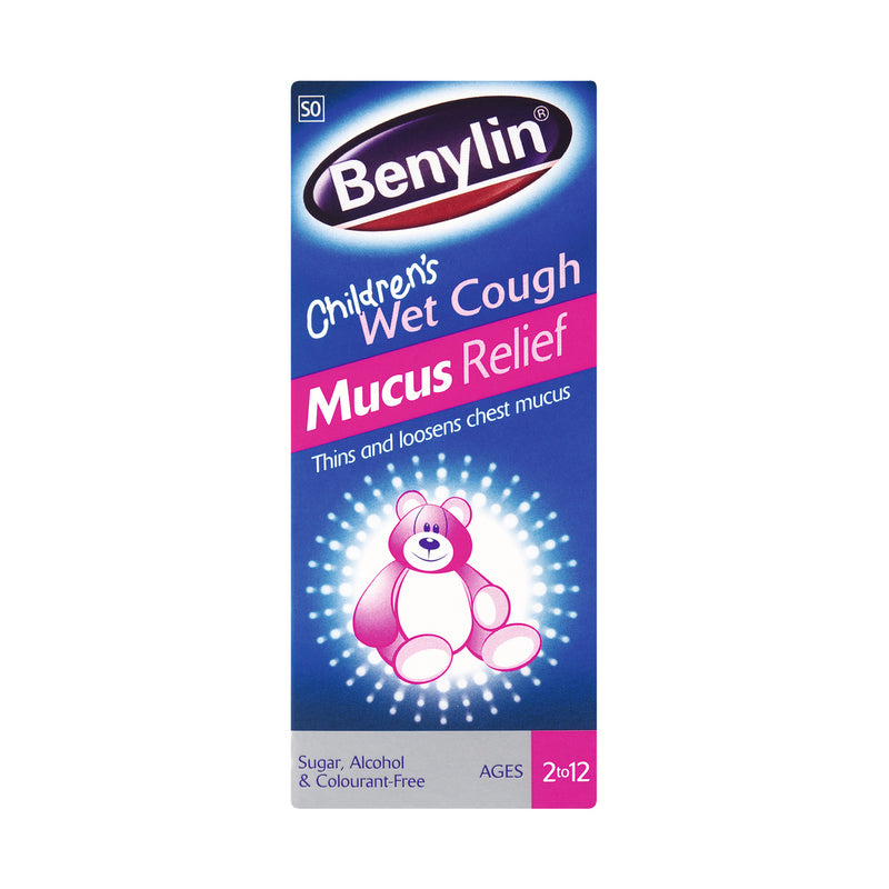 Benylin Wet Cough Mucus Relief Age 2+ 200ml