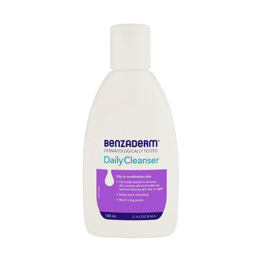 Benzaderm Daily Cleanser 120ml