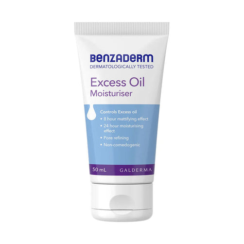 Benzaderm Daily Facial Moisturiser 50ml - Med365