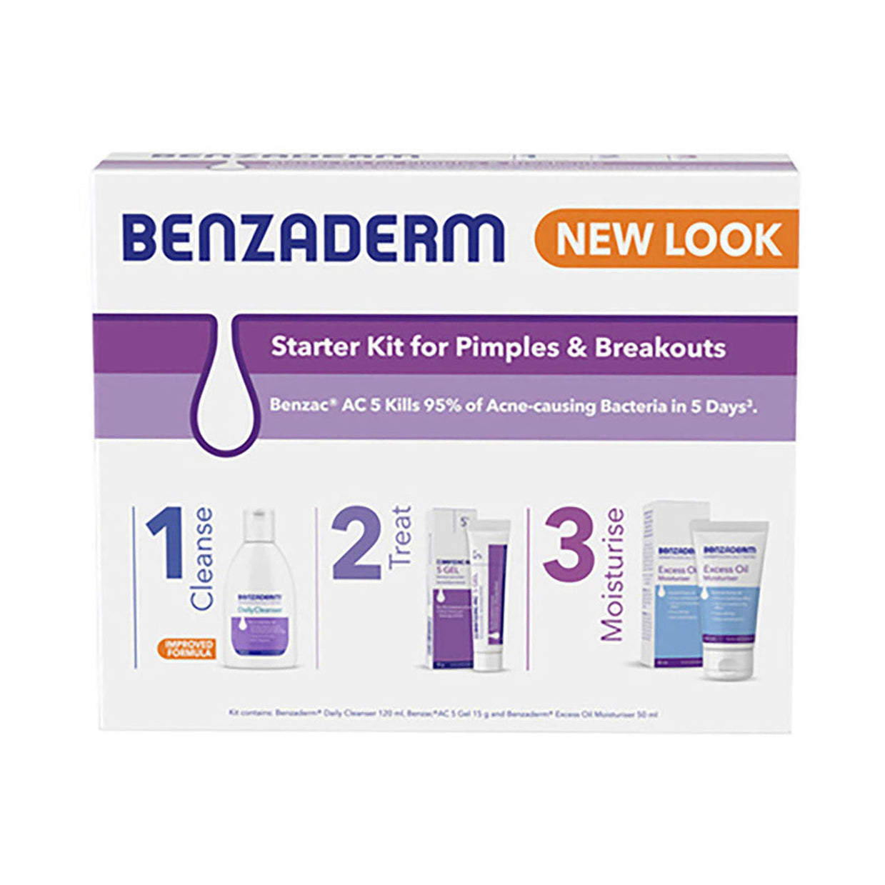 Benzaderm Zit Starter Kit - Med365