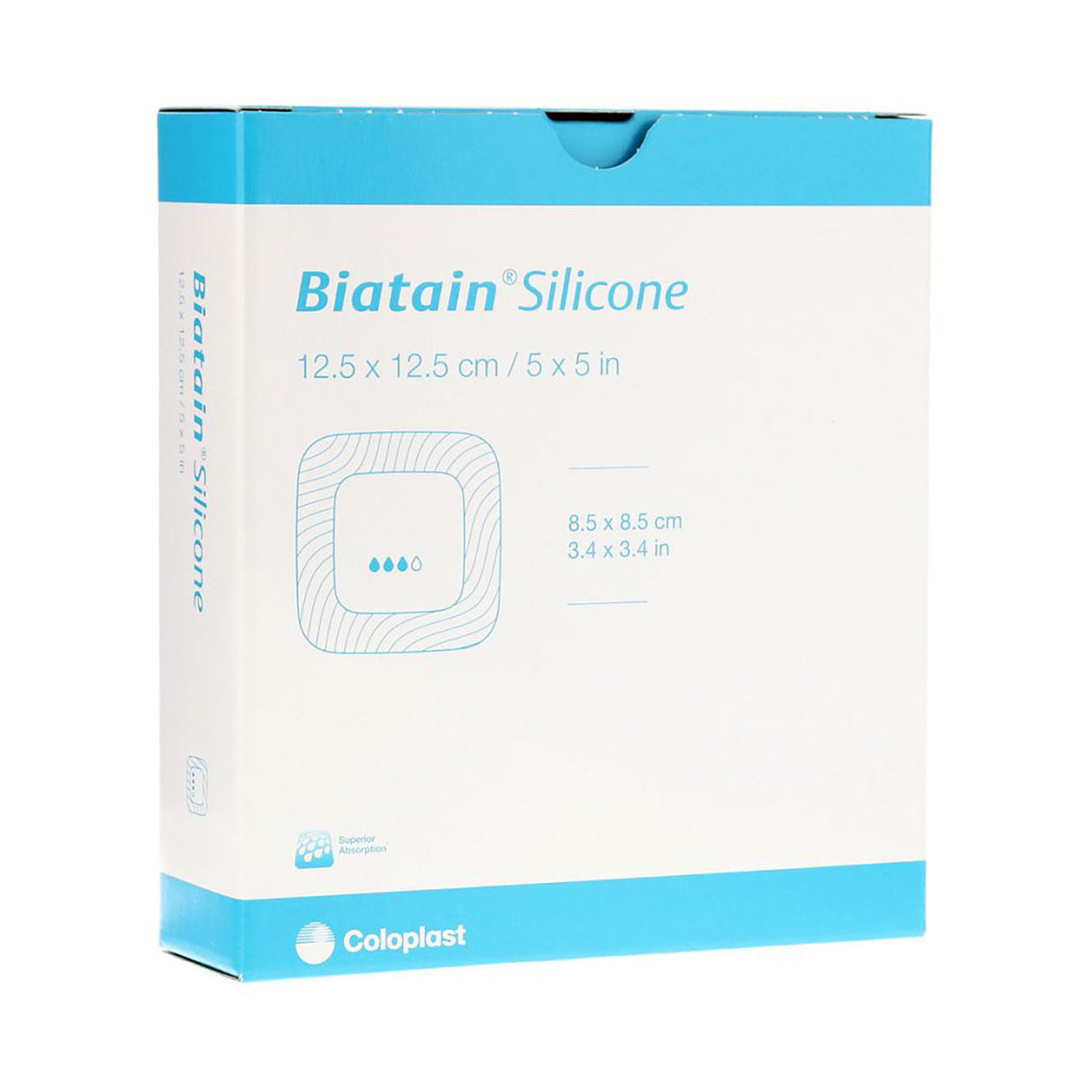 Biatain Silicone 12.5 x 12.5cm 10 Pack - Med365