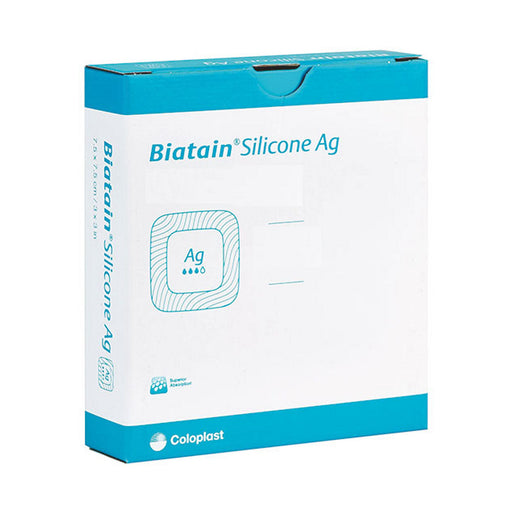 Biatain Silicone Ag 10 x 10cm 5 Pack