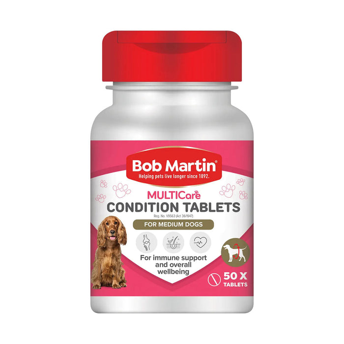 Bob Martin MultiCare For Medium Dogs 50 Tablets