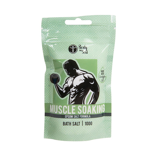 Body & Soul Muscle Soak Bath Salts 100g