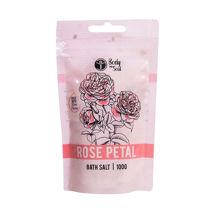 Body & Soul Rose Bath Salts 100g