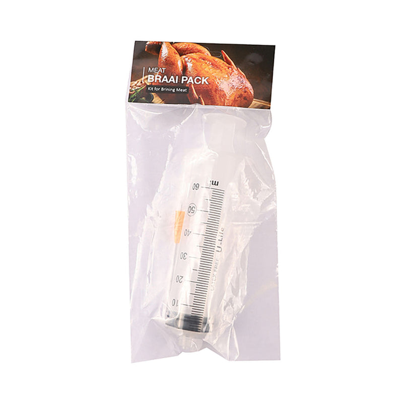 Braai Basting Syringe Pack Kit For Brining Meat