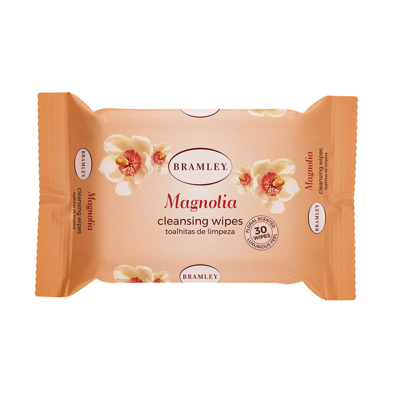 Bramley Magnolia Cleansing Wipes 30 Wipes