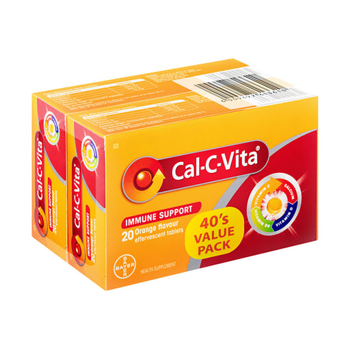 Cal-C-Vita Immune Support 40 Effervescent Tablets