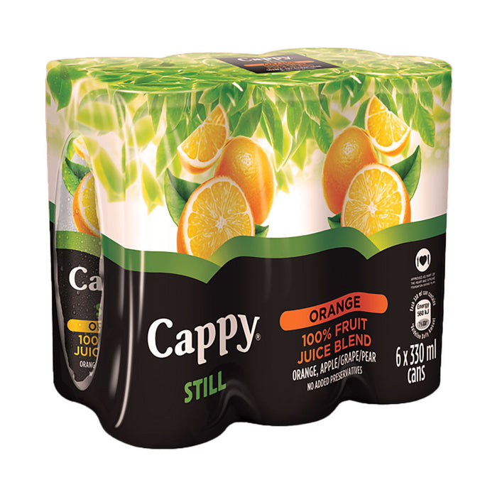 Cappy Still Orange 330ml x 6