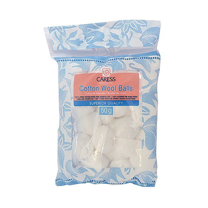 Caress Cotton Wool Balls 50g