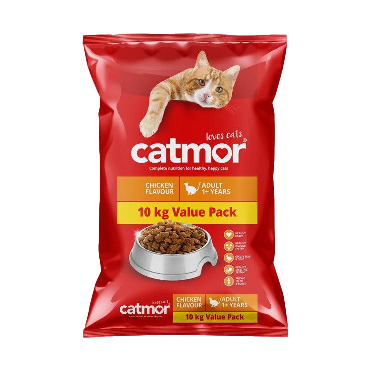 Catmor Adult Dry Cat Food Chicken 10kg - Med365