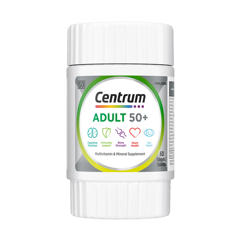 Centrum Adult 50+ Multivitamin 60 Tablets