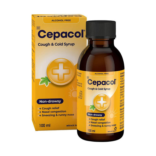 Cepacol Non-Drowsy Cough & Cold Syrup 100ml