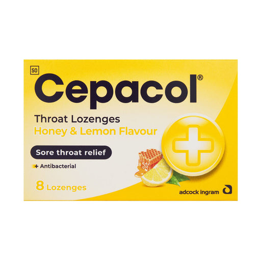 Cepacol Throat Lozenges Honey and Lemon 8 Lozenges