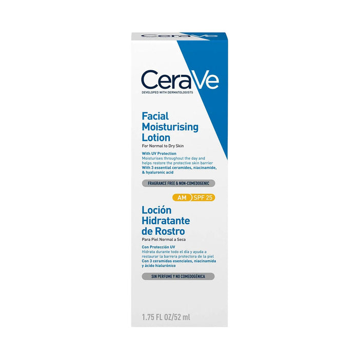 CeraVe Am Facial Moisturising Lotion With Sunscreen Spf25 52ml