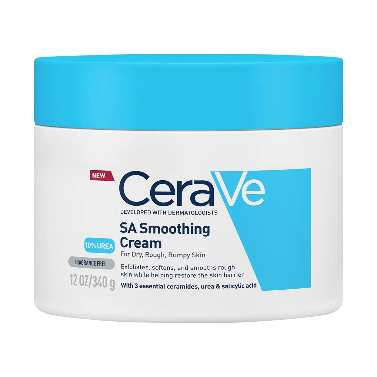 CeraVe SA Smoothing Cream For Dry, Rough & Bumpy Skin 340g - Med365