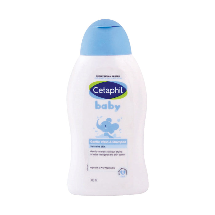 Cetaphil Gentle Baby Wash And Shampoo 300ml