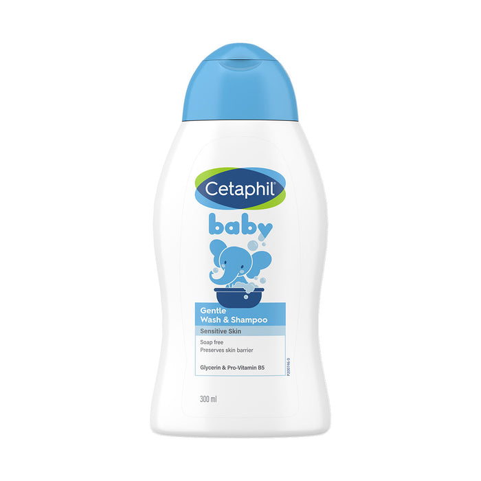 Cetaphil Gentle Baby Wash And Shampoo 300ml