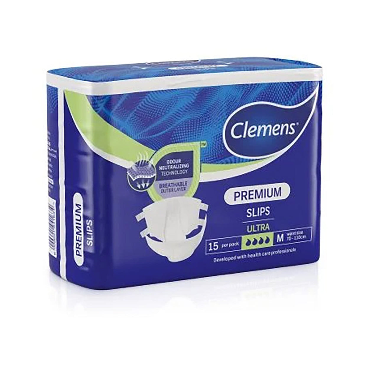 Clemens Premium Slips Ultra Medium 15 Pack - Med365