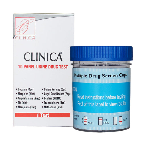 Clinica 10 Panel Drug Test Cup