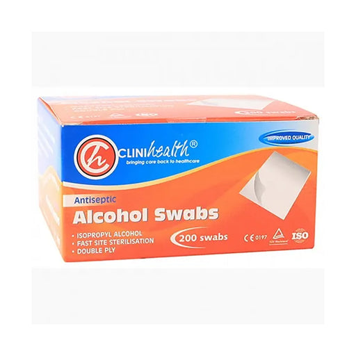 Clinihealth  Alcohol Swabs 200 pack