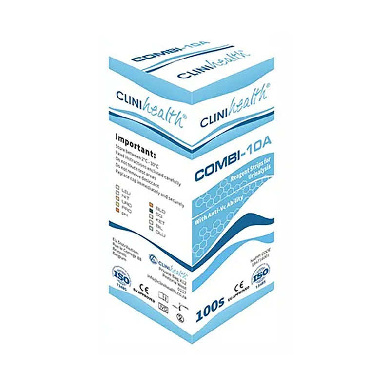 Clinihealth Combi 10A Urinalysis 100 Pack