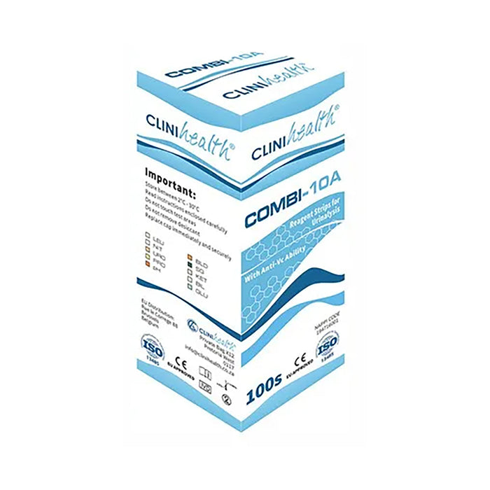 Clinihealth Combi 10A Urinalysis 100 Pack