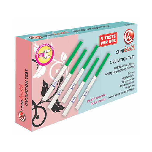 Clinihealth Ovulation Test 5 Test Box