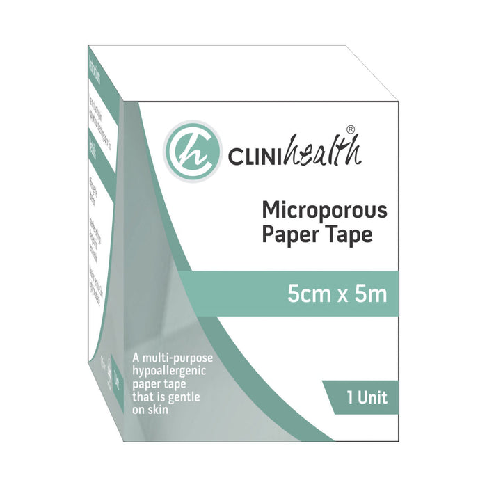 Clinihealth Paper Tape 5cm x 5m